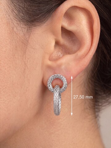Jobo Earrings in Silver