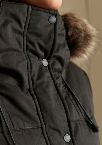 Parka d’hiver Superdry en noir