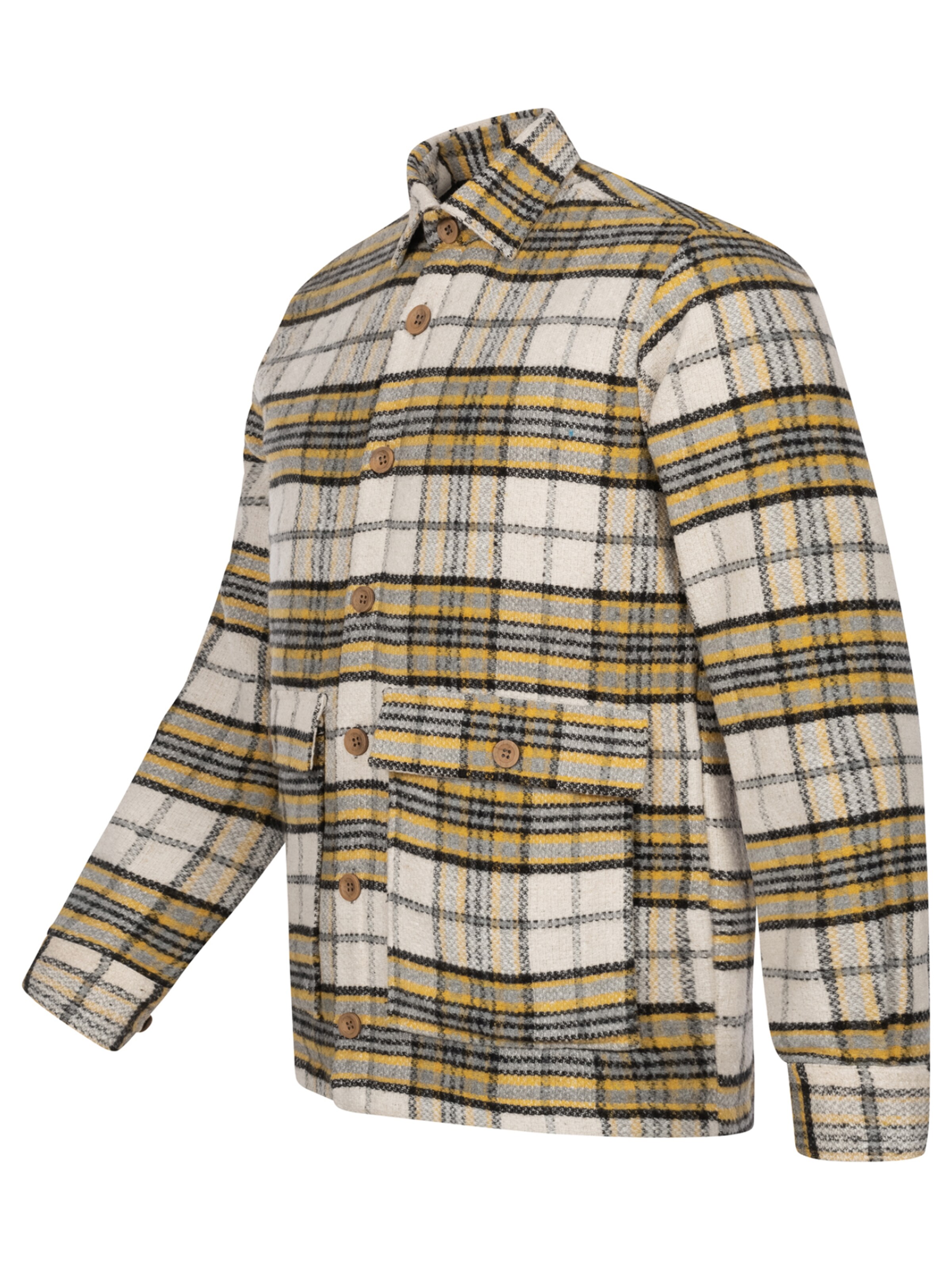 Rock Creek Regular fit Button Up Shirt in Yellow