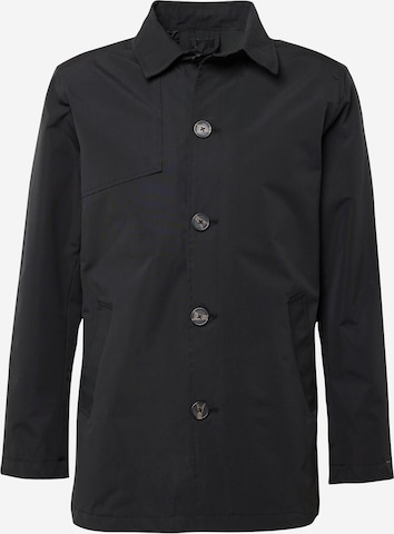 BRAVE SOUL Prehodna jakna 'PRINCE' | črna barva: sprednja stran