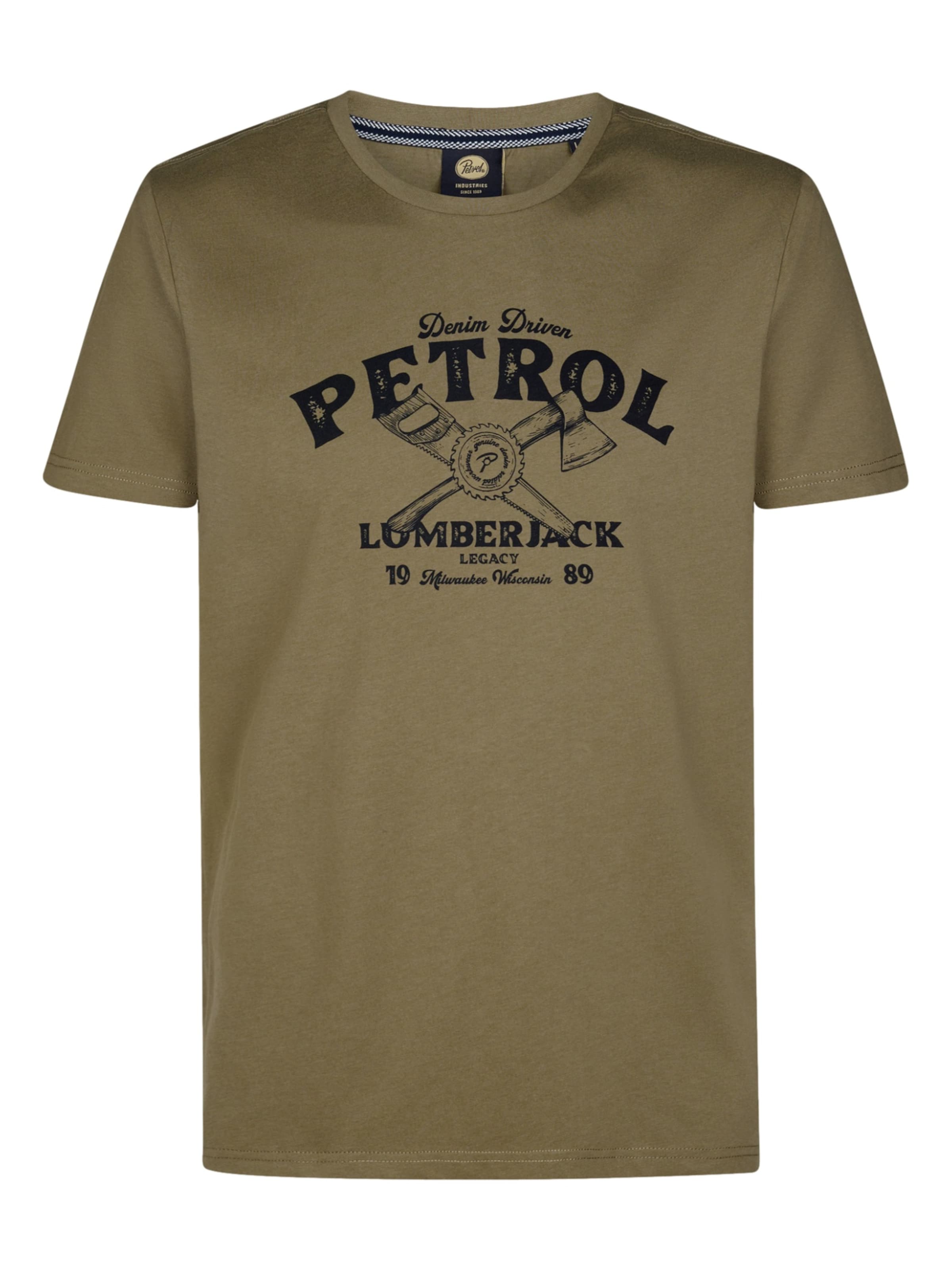 Petrol Industries Shirt in Green, Item view