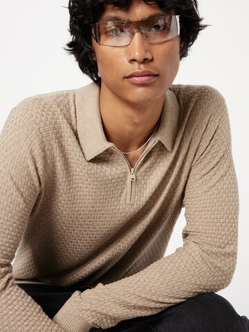 HOLLISTER Sweater 'SWOLO' in Brown