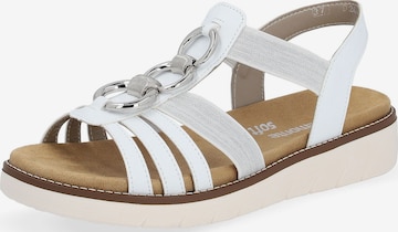 REMONTE Sandals in White: front