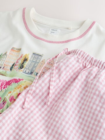 Next Korte pyjama in Roze