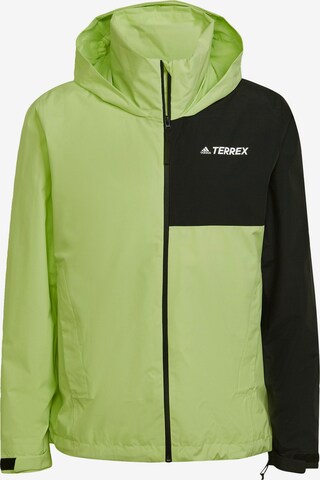 ADIDAS TERREX Outdoor jacket in Green: front