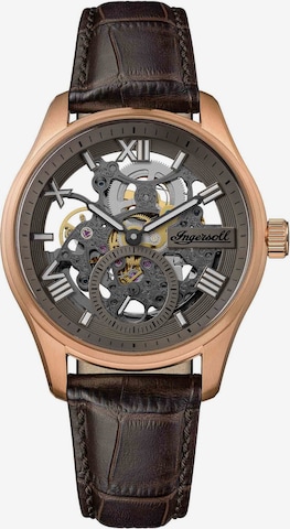 INGERSOLL Analog watch in Brown: front