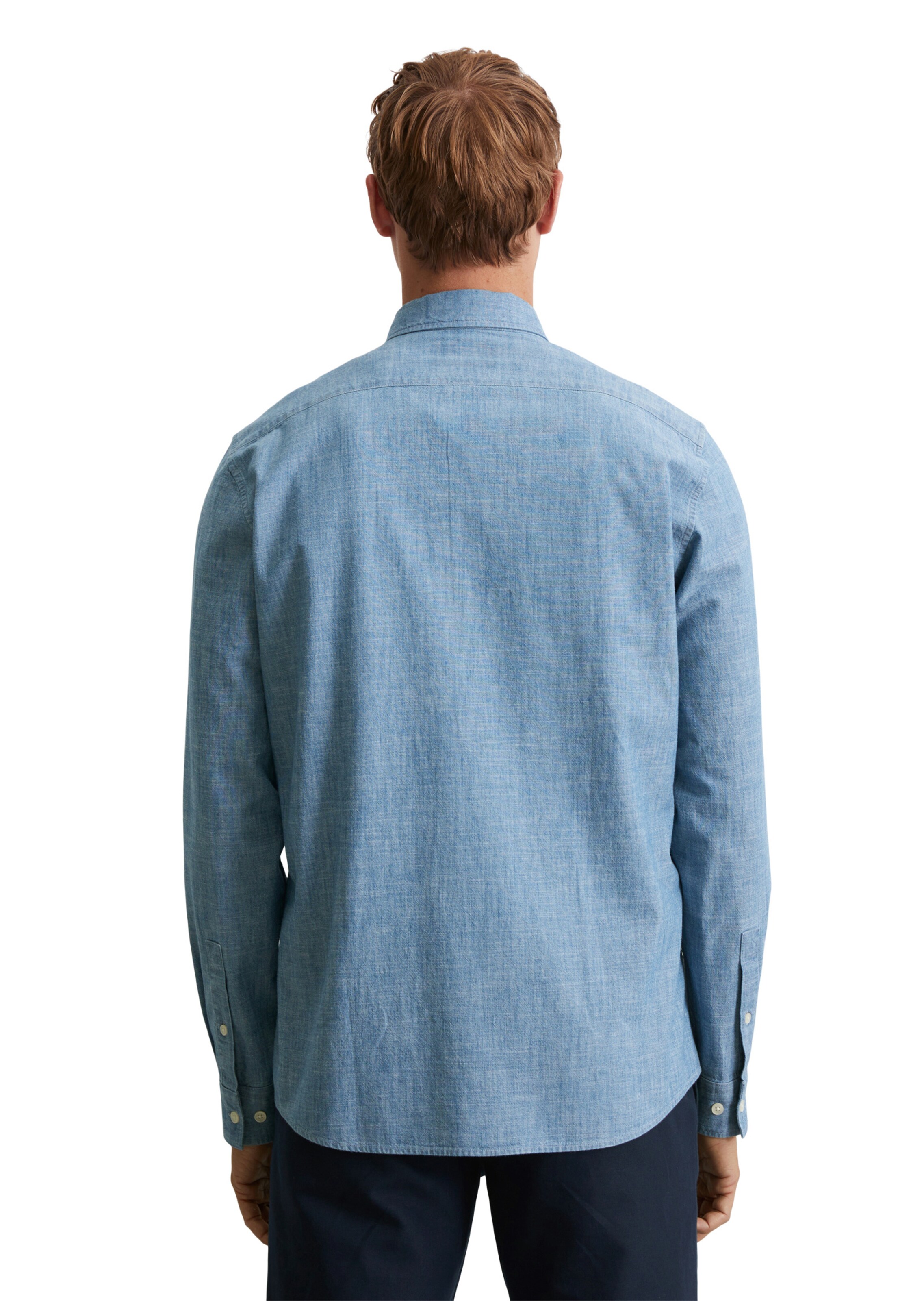 Marc O'Polo Regular Fit Hemd in Blau