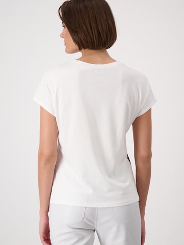 T-shirt monari en blanc