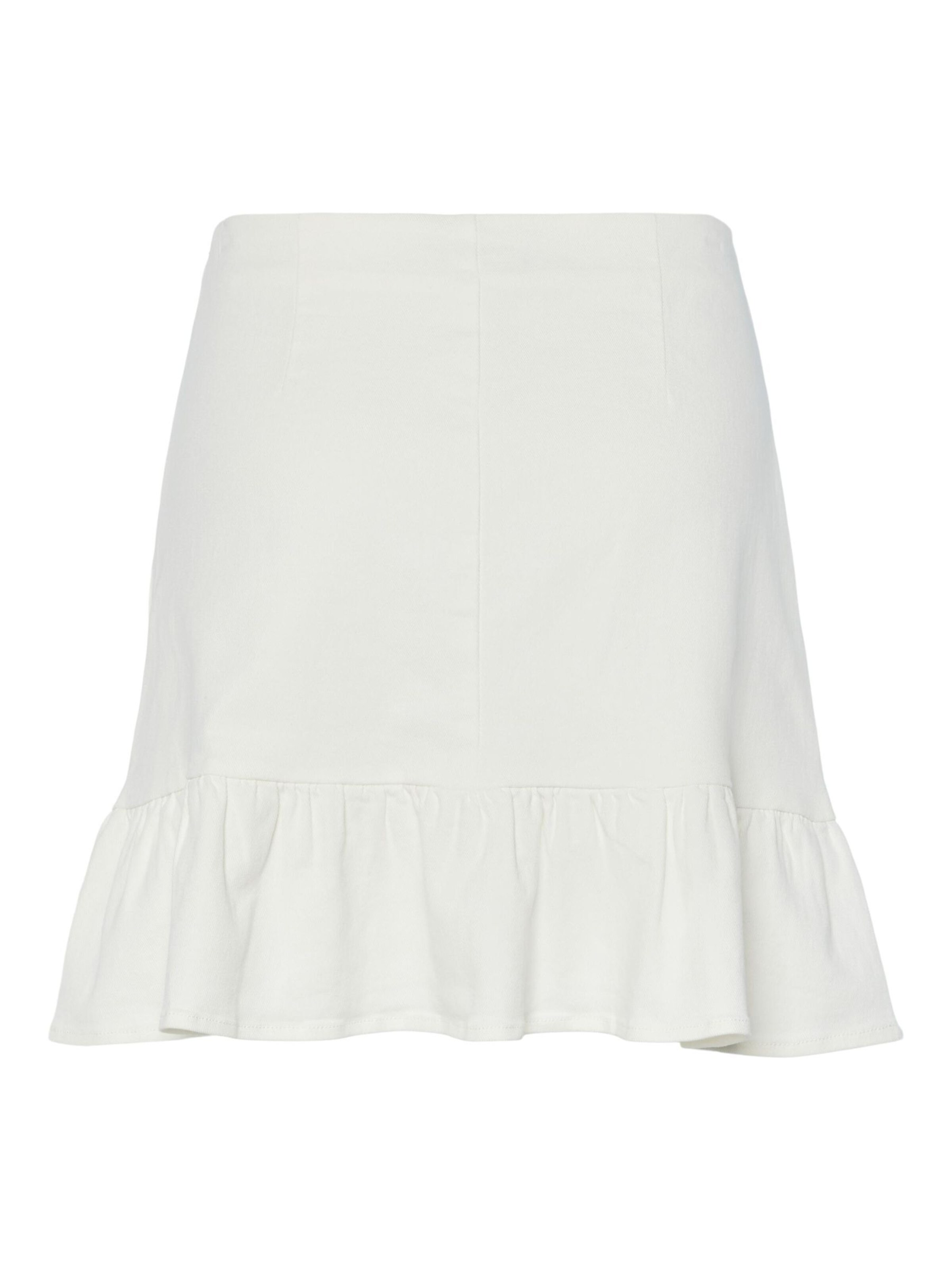 PIECES Rok 'PCMONICA' in Wit