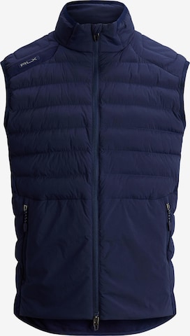 Vestă de la Polo Ralph Lauren pe albastru: față