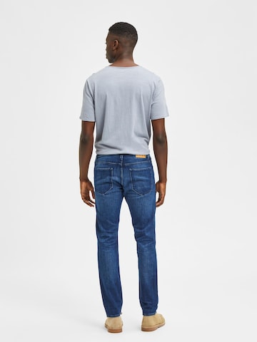 SELECTED HOMME Regular Jeans 'Scott' i blå