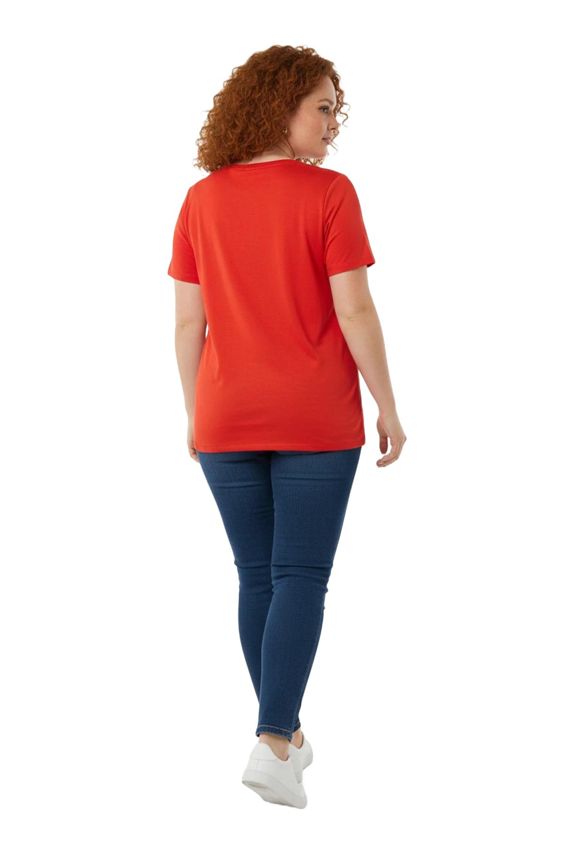 Shape Of You T-Shirt in Rot