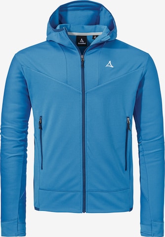 Veste en polaire fonctionnelle 'Blaueis' Schöffel en bleu : devant