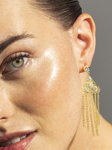 Luxenter - Pendientes 'Sufariz' en oro