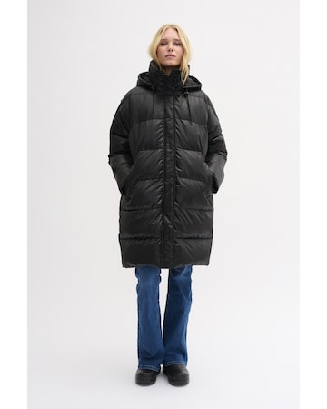My Essential Wardrobe Vinterjakke 'Glossy' i sort