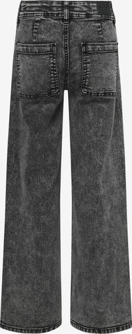 KIDS ONLY Wide leg Jeans 'Sylvie' i svart