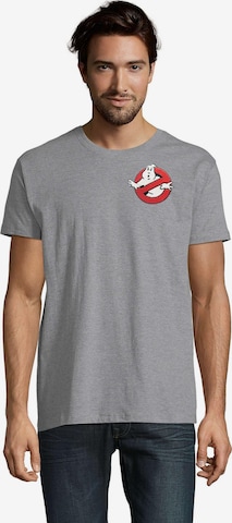 Blondie & Brownie Shirt 'GhostbustersPatch' in Grau: Vorderseite