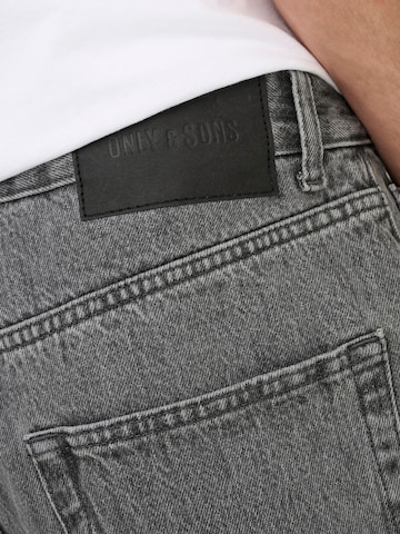 Only & Sons Szabványos Farmer 'ONSTye' - szürke