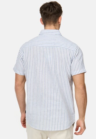 INDICODE JEANS Regular fit Overhemd 'Bravida' in Blauw