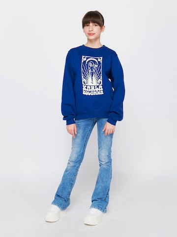 ABOUT YOU x StayKid Sweatshirt 'KARLA' in Blue