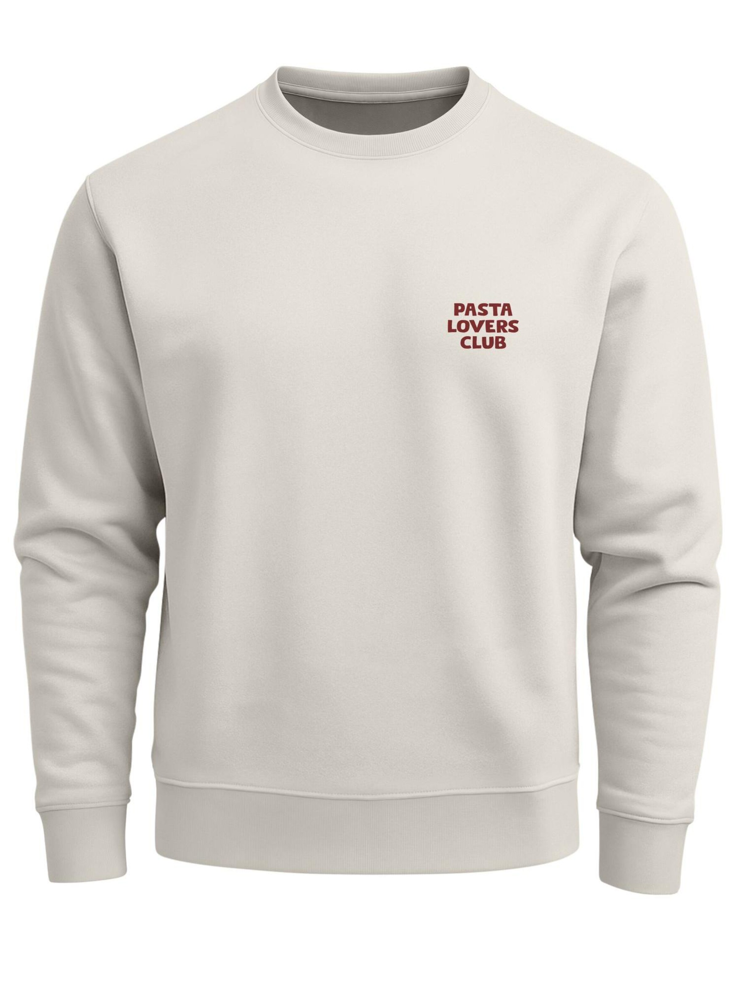 Neverless Sweatshirt 'spaghetti' in Beige: front