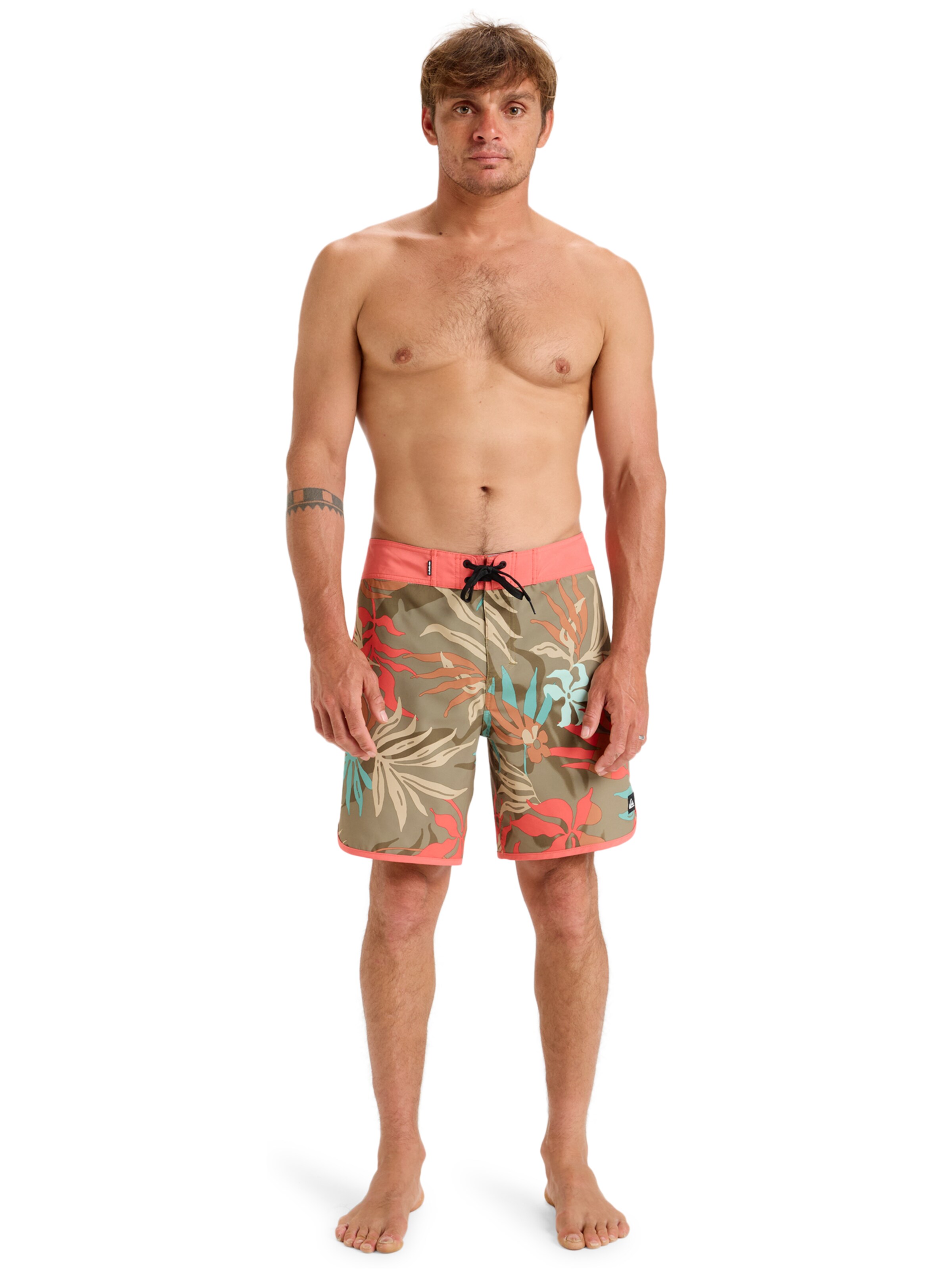 QUIKSILVER Boardshorts 'Scallop 18' in Beige