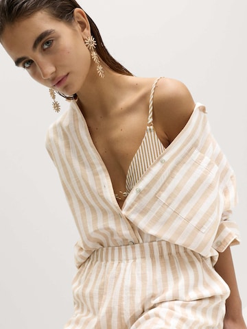 Chemisier Marks & Spencer en beige