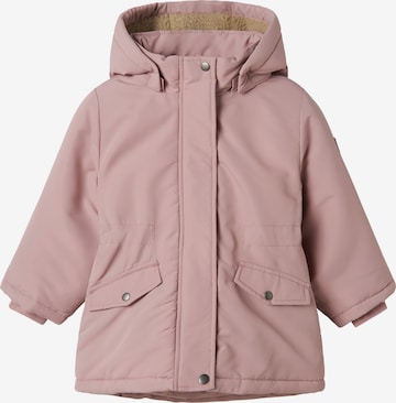 NAME IT Parka 'NMFMarlow' in Pink: Vorderseite