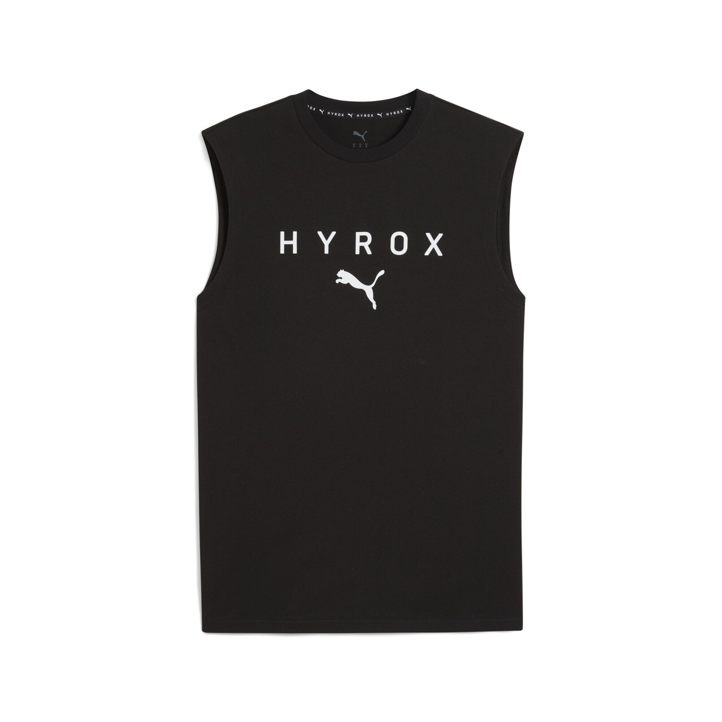 PUMA Performance shirt 'PUMA x HYROX' in Black: front