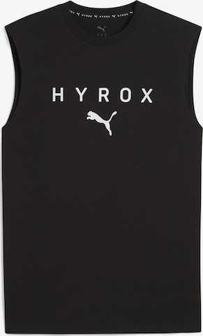 PUMA Functioneel shirt 'PUMA x HYROX' in Zwart: voorkant