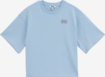 Maglietta di WE Fashion in blu: frontale