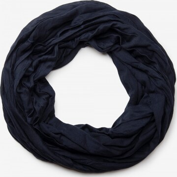 styleBREAKER Schlauchschal 'Jersey Loop in Crash Optik' in Blau: Vorderseite