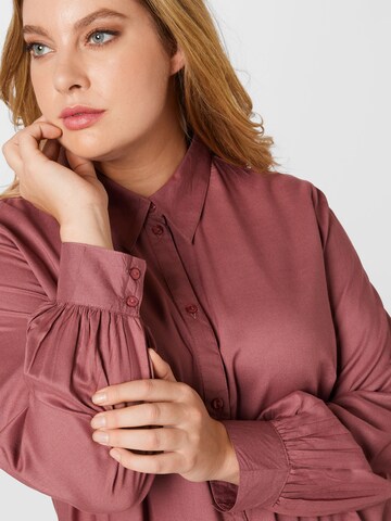 ONLY Carmakoma Blouse in Pink