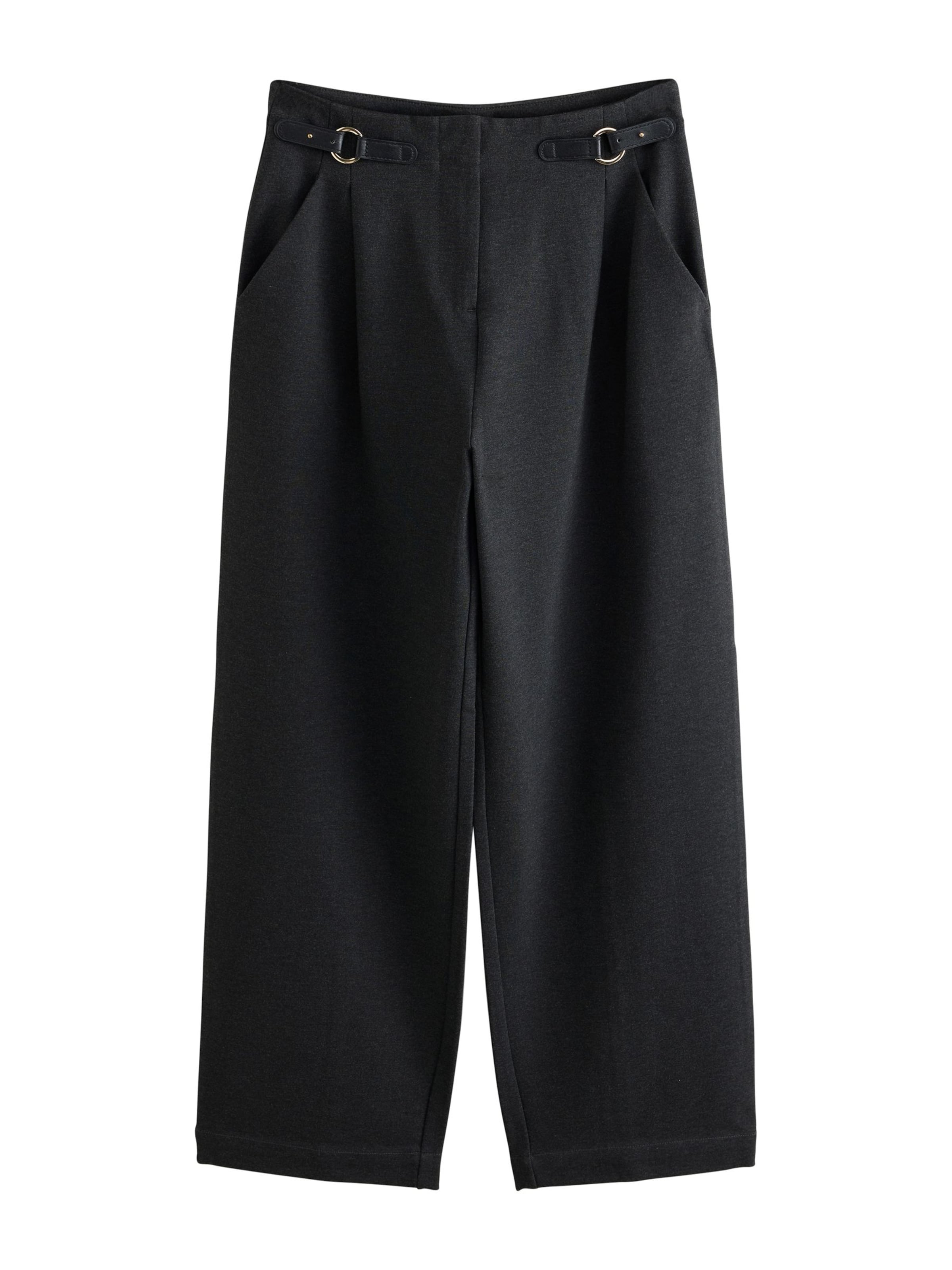 Next Pleat-front trousers 'N. Premium' in Grey: front