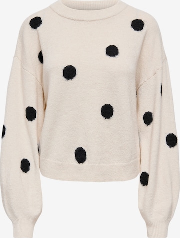 ONLY Pullover 'ONLRICA' in Beige: Vorderseite