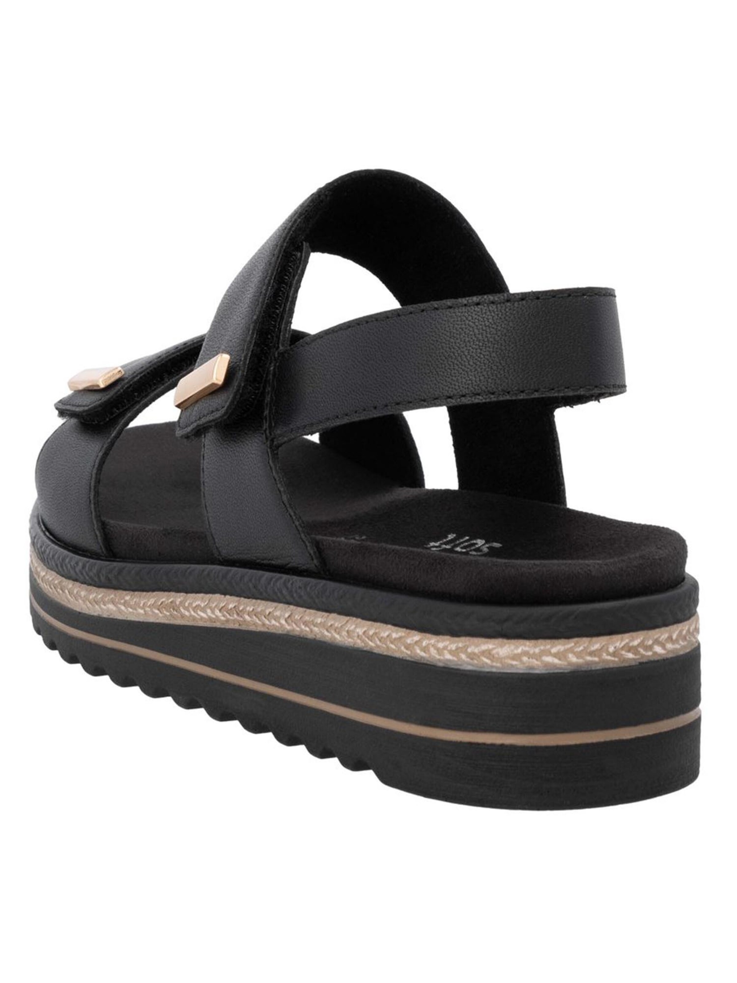 REMONTE Sandale 'Basic'‌‌‌‌ in Schwarz