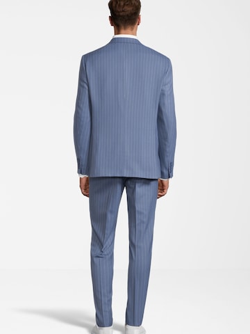 Steffen Klein Slimfit Pak in Blauw