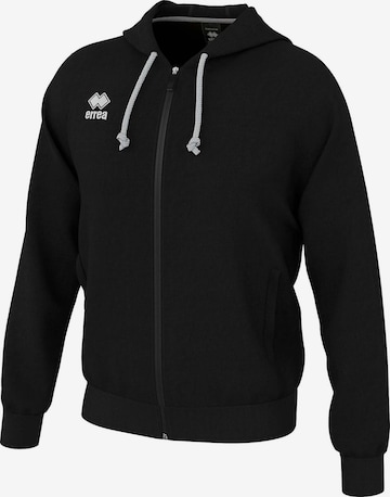 Errea Sportsweatshirt ' Wire 3.0 ' in Zwart: voorkant
