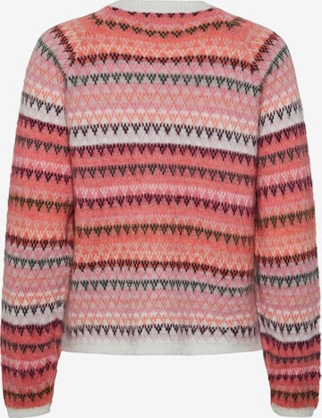 PIECES Sweater 'FIPPA' in Pink