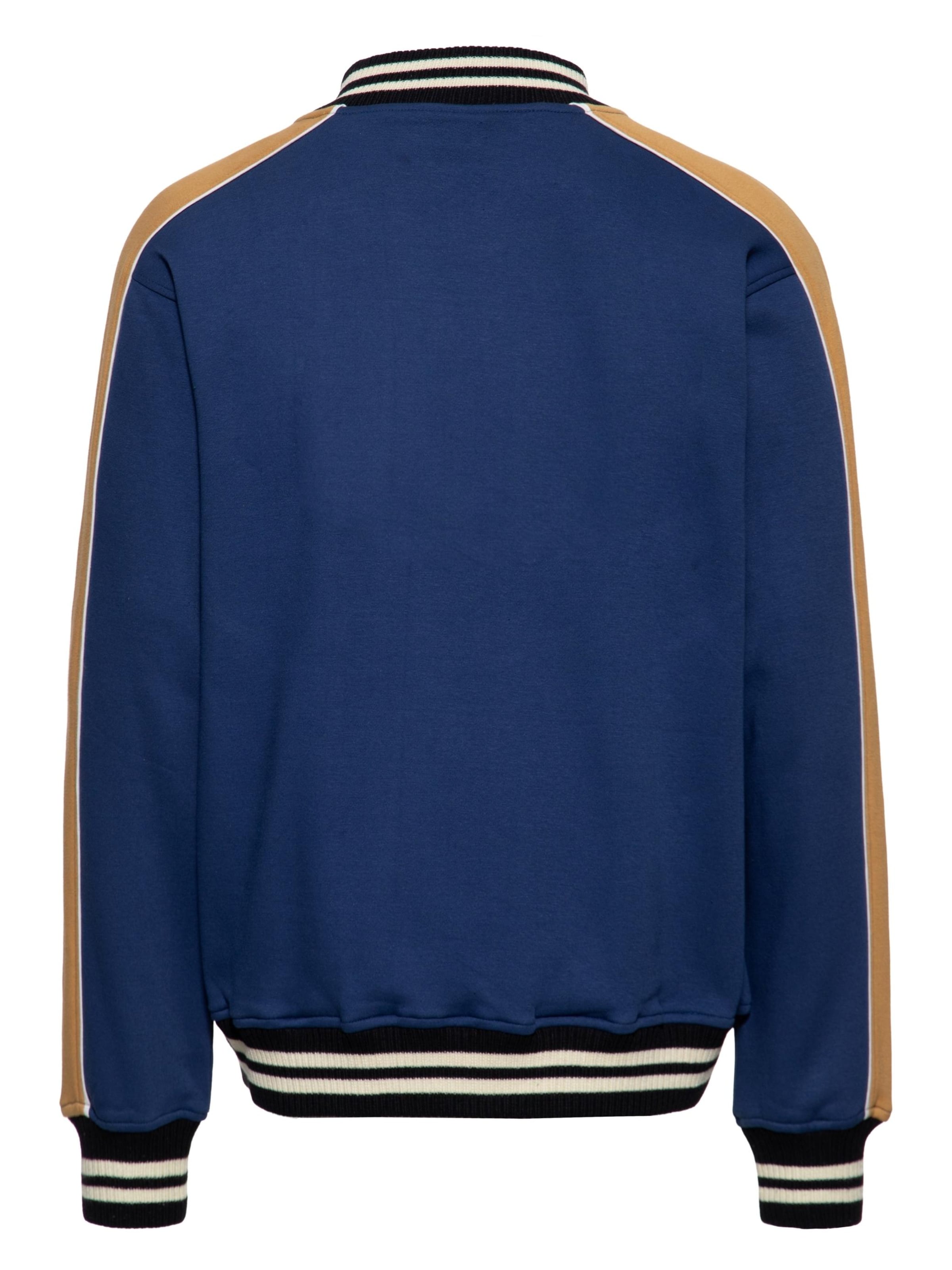 King Kerosin Between-Season Jacket 'KK' in Blue