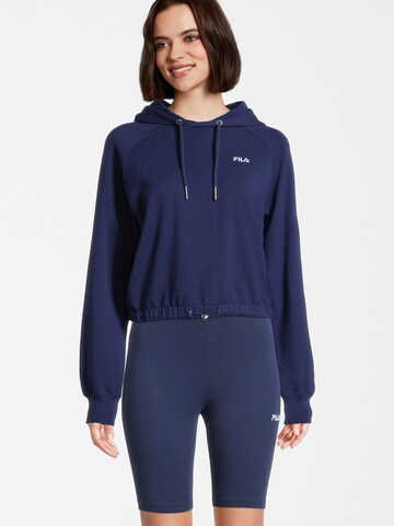 FILA Sportief sweatshirt 'BAALBERGE' in Blauw: voorkant