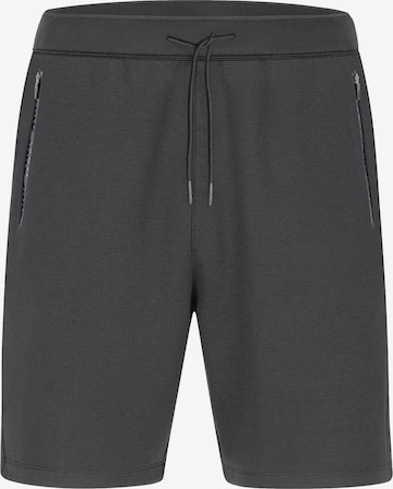 JAKO Regular Workout Pants in Grey: front