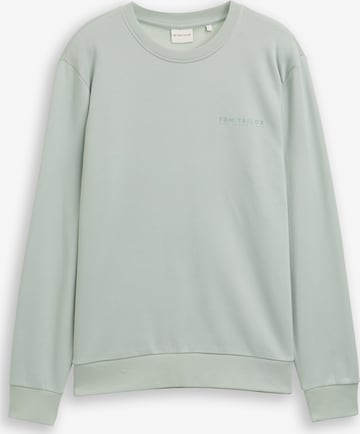 TOM TAILOR Mikina - Zelená: predná strana