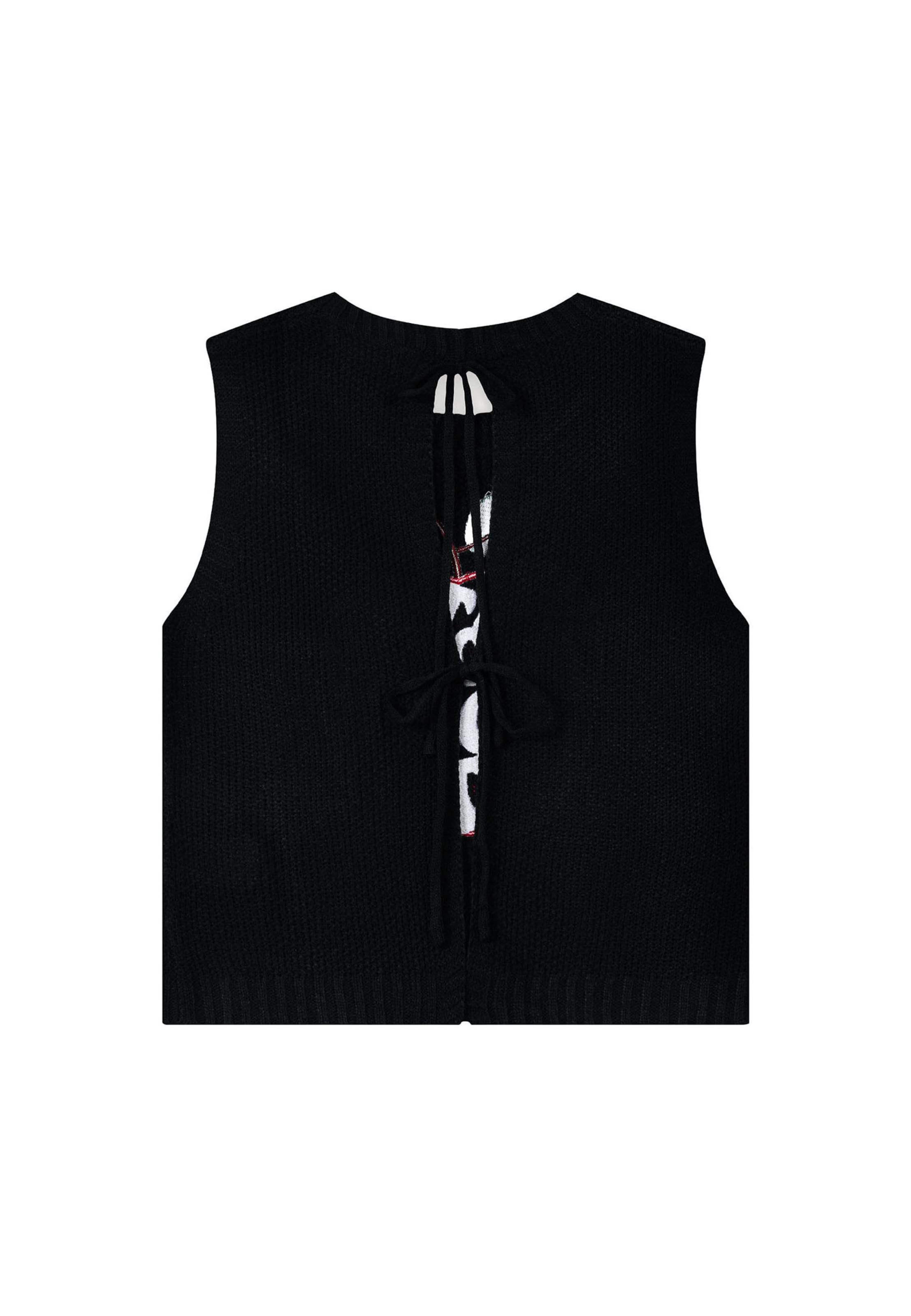 Another Cotton Lab - Pullover 'Apple' em preto