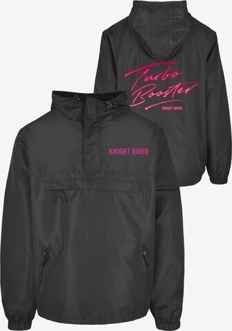 Merchcode Übergangsjacke 'Knight Rider Summer' in Schwarz