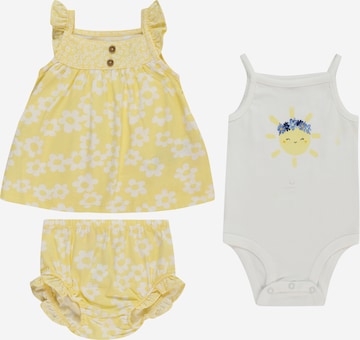 Carter's - Conjunto en amarillo: frente