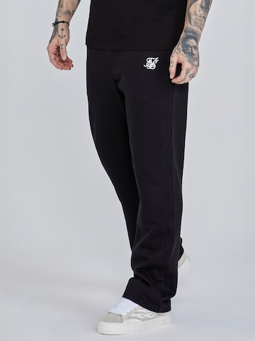 Wide Leg Pantalon SikSilk en noir : devant