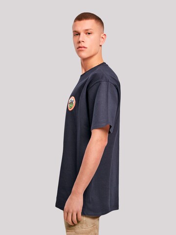 T-Shirt 'Sesamstraße Grouch Vibes Only' F4NT4STIC en bleu