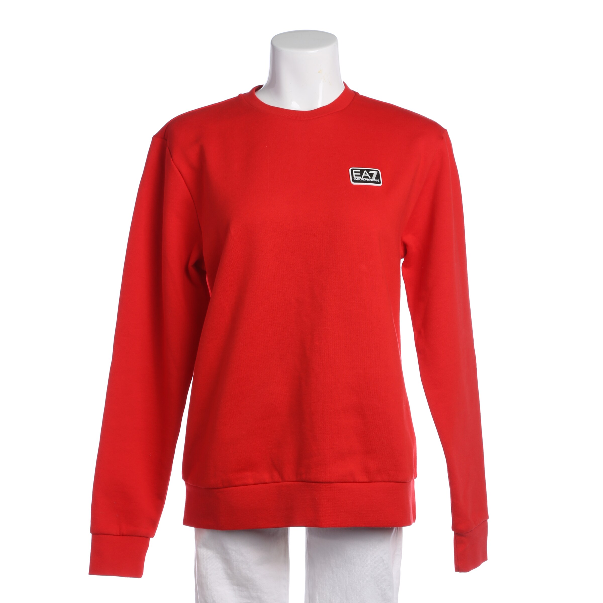 Emporio Armani Sweatshirt / Sweatjacke in S in rot, Produktansicht