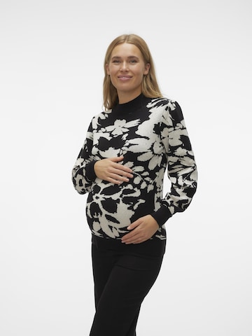 MAMALICIOUS Pullover 'LILL' in Schwarz: predná strana